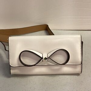 Kate Spade Belt Bag L/XL Cream and Brown Women's Bag